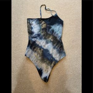 Privacy please tie dye bodysuit